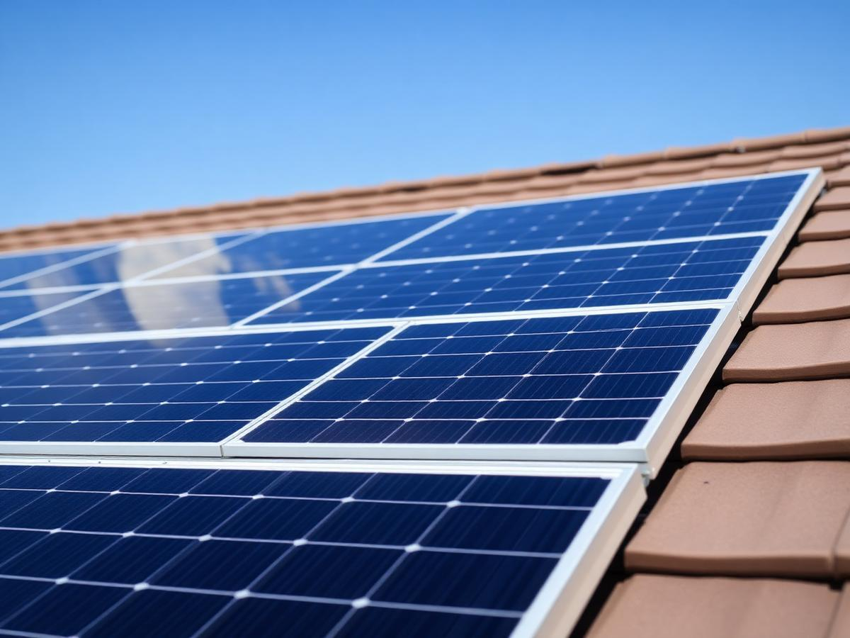 Instalación fotovoltaica en tejado